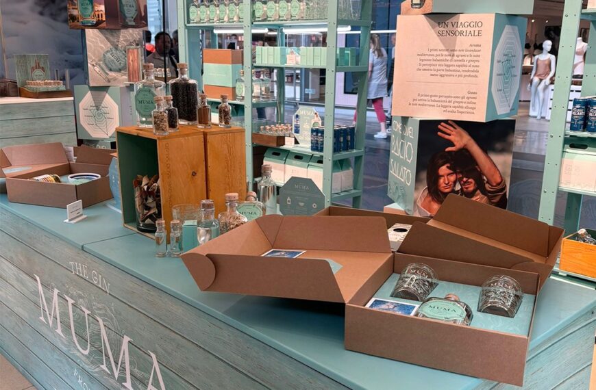 Muma Gin apre un pop up store a Roma Termini