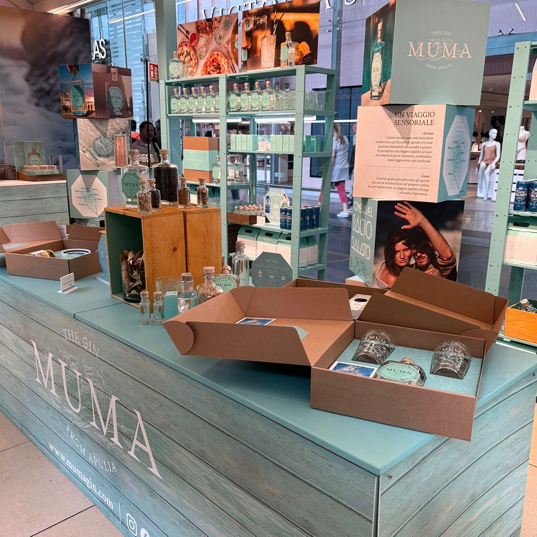 Muma Gin apre un pop up store a Roma Termini